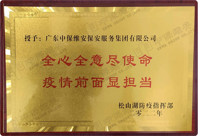 东莞市疫情防控先进团队